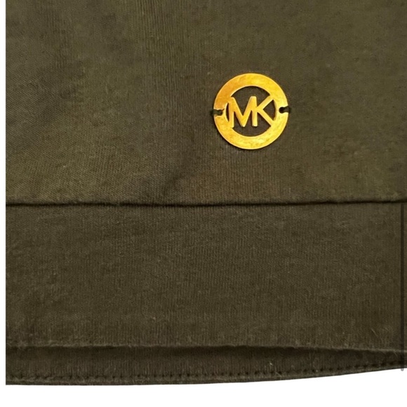 Michael Kors Green Army Pullover Hoodie Large - Picture 3 of 4
